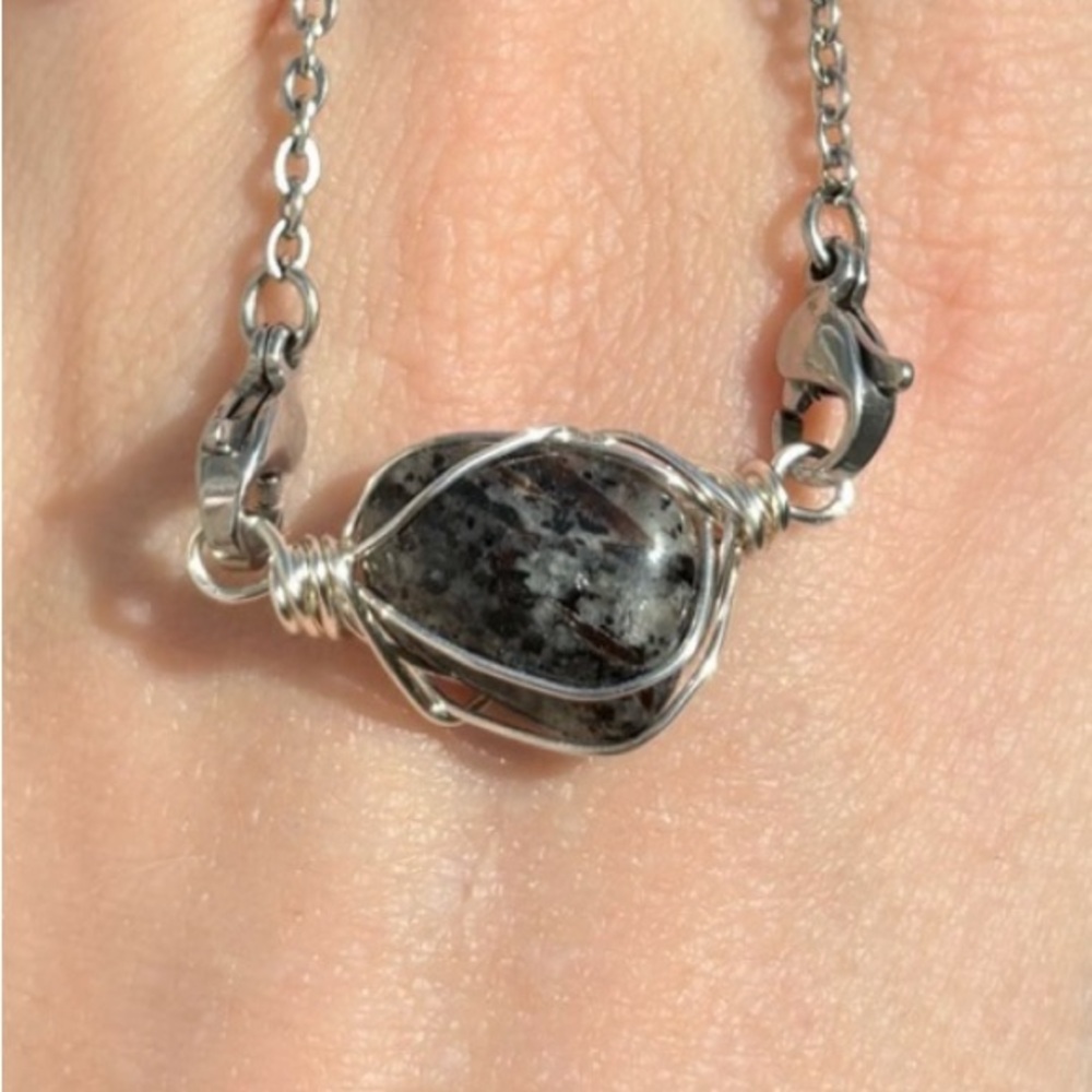 Rare astrophyllite pendant